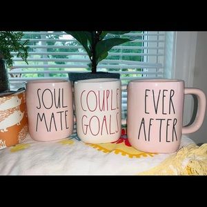 Rae Dunn set of three gorgeous mugs